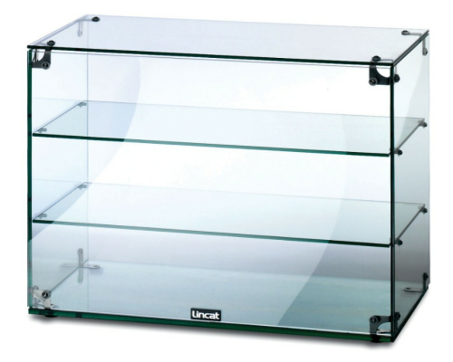 Lincat Seal Counter-top Glass Display Case - Open Back - GC36
