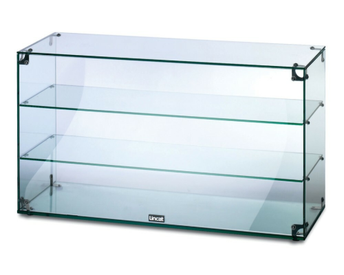 Lincat Seal Counter-top Glass Display Case - Open Back - GC39