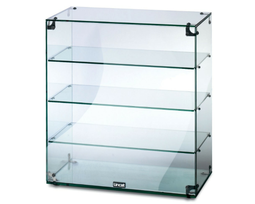 Lincat Seal Counter-top Glass Display Case - Open Back - GC46